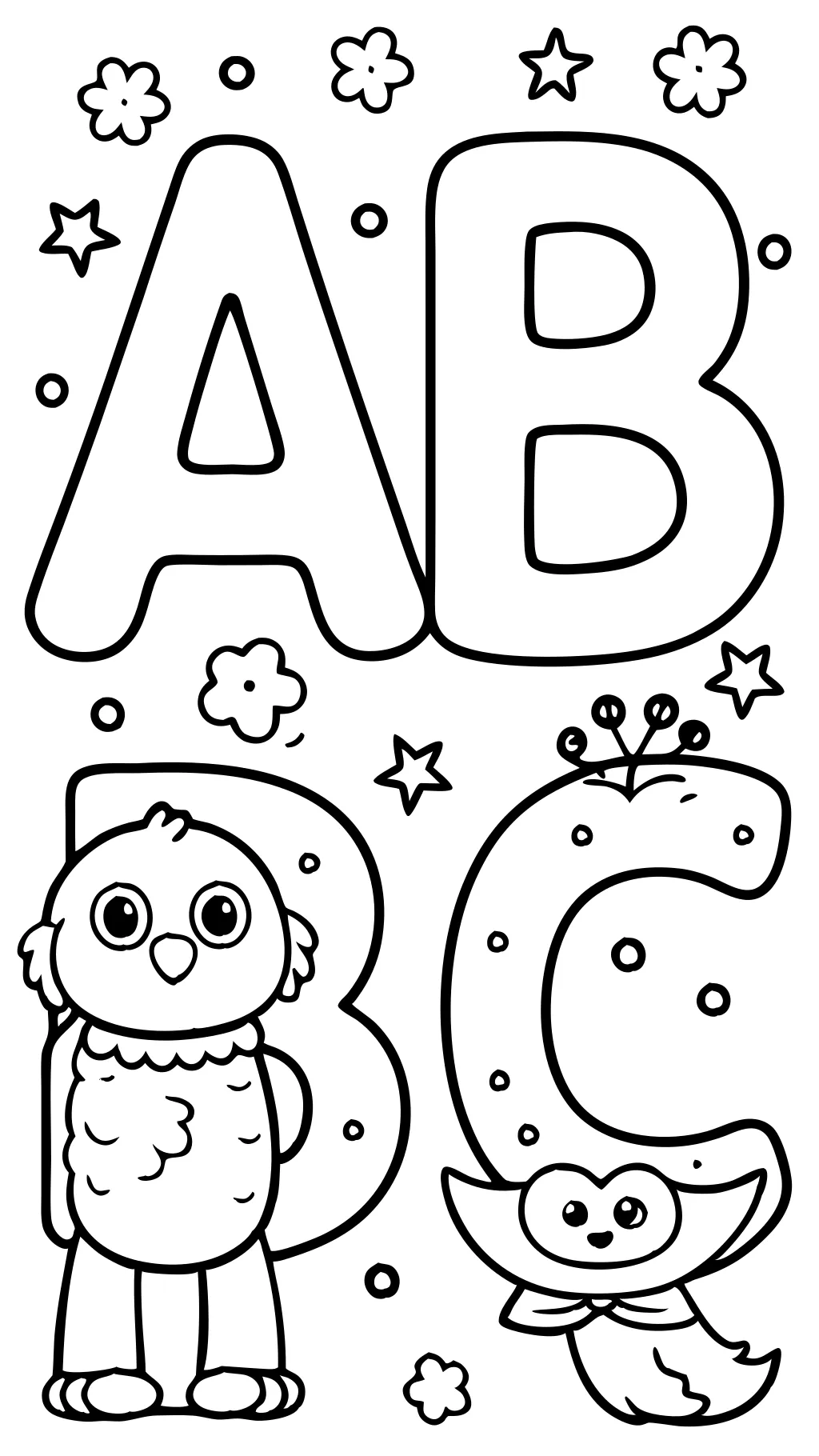 coloriages ABC gratuits